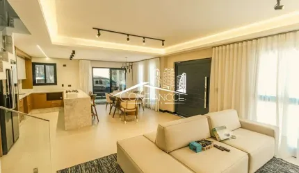 Casa em condomínio fechado com 3 quartos para alugar na Avenida Cândido Hartmann, 5118, Santa Felicidade, Curitiba, 173 m2 por R$ 12.000