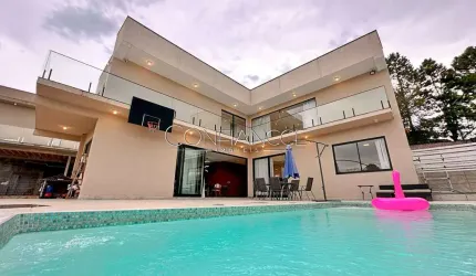 Casa em condomínio fechado com 4 quartos para alugar na Rua Antônio Wolpe, 600, Butiatuvinha, Curitiba, 260 m2 por R$ 12.500