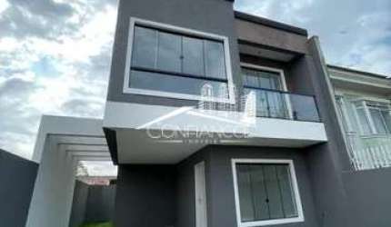 Casa com 3 quartos à venda na Rua Oswaldo de Abreu Silva, 165, Fazendinha, Curitiba, 104 m2 por R$ 730.000