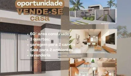 Casa com 3 dormitórios à venda, 60 m² por R$ 299.000,00 - Riviera - Matinhos/PR