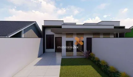 Casa com 3 dormitórios à venda, 96 m² por R$ 520.000,00 - Nações - Fazenda Rio Grande/PR