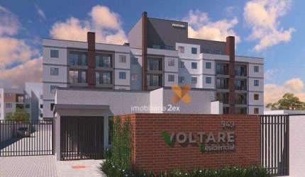 Apartamento com 2 dormitórios à venda, 48 m² por R$ 325.000,00 - Vargem Grande - Pinhais/PR