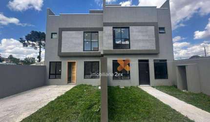 Sobrado com 3 dormitórios à venda, 100 m² por R$ 589.000,00 - Lindóia - Curitiba/PR