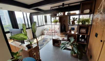 Vila Olímpia!  Cobertura 170 m² ar condicionado 2 suites 2 banhs. 1 vaga - CO2811