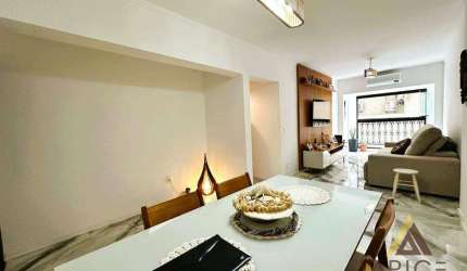 Apartamento com 2 dormitórios à venda, 129 m² por R$ 749.000,00 - Campo Grande - Santos/SP