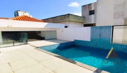 !!OPORTUNIDADE!! LINDA CASA SOBREPOSTA ALTA com 330M¹ - 04 SUÍTES - ESP. GOURMET + CHURRASQUEIRA - PISCINA - 02 VAGAS por R$ 1.949M - BOQUEIRÃO/SANTOS