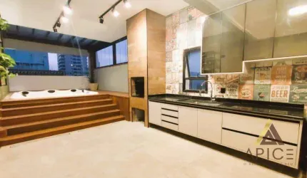 MARAVILHOSA COBERTURA PENTHOUSE com 191m² ÚTEIS - 03 DORMITÓRIOS sendo 01 SUÍTE MASTER - HIDROMASSAGEM + CHURRASQUEIRA - 03 VAGAS por R$ 1.839M