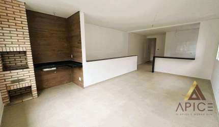 !!!OPORTUNIDADE!!! LINDA CASA NOVA com 100m² A/C - 02 SUÍTES - 03 W.C - COZINHA INTEGRADA - ESPAÇO GOURMET COM CHURRASQUEIRA - 01 VAGA por R$ 689 MIL