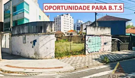 OPORTUNIDADE PARA  B.T.S - LOCAÇÃO DE TERRENO com 450m²  de ESQUINA COM AVENIDA SUPER MOVIMENTADA por R$ 12.000 (PACOTE) - APARECIDA/SANTOS