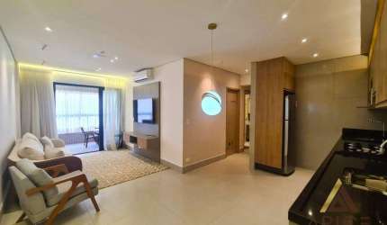 MARAVILHOSO APTO. PORTEIRA FECHADA NOVO EM PRÉDIO LANÇAMENTO COM LAZER COMPLETO - 75m² ÚTEIS - 02 DOR. s/ 01 SUÍTE - VRD. GOURMET - 02 W.C - 01 VAGA