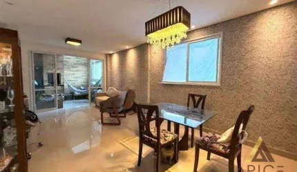 Cobertura com 3 dormitórios à venda, 135 m² por R$ 1.389.000,00 - Marapé - Santos/SP