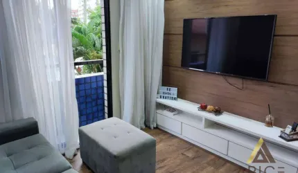 Apartamento com 2 dormitórios à venda, 70 m² por R$ 330.000,00 - Boqueirão - Praia Grande/SP