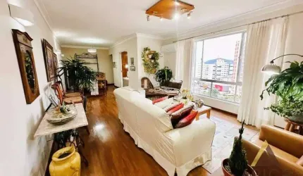 LINDO APARTAMENTO PADRÃO COM VISTA MAR - 147m² ÚTEIS - 03 DORM. sendo 01 SUÍTE - 03 W.C - DEPENDÊNCIA COMPLETA - 01 VAGA DEMARCADA - PONTA DA PRAIA