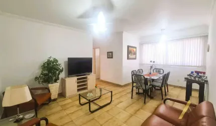 EXCLUSIVIDADE - APTO. PADRÃO com 82m² ÚTEIS - 02 QUADRAS DA PRAIA - 02 DORMITÓRIOS - VARANDA - 02 BANHEIROS - 01 VAGA DEMARCADA - BOQUEIRÃO SANTOS/SP