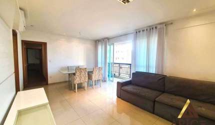 MARAVILHOSO APTO. ALTO PADRÃO com 139m² ÚTEIS - 03 DORM. sendo 02 SUÍTES - 04 WC - VARANDA AMPLA - DEP. COMPLETA - 02 VAGAS - LAZER COMPLETO - GONZAGA