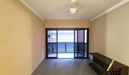 EXCELENTE APARTAMENTO PADRÃO com 55m² ÚTEIS - 01 QUADRA DA PRAIA - 01 DORMITÓRIO - 02 VARANDAS - 02 BANHEIROS - 01 VAGA PRÓPIA - BOQEUIRÃO / SANTOS