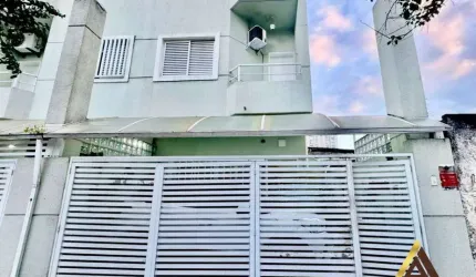 Sobrado Triplex com 3 dormitórios à venda, 120 m² por R$ 750.000 - Campo Grande - Santos/SP