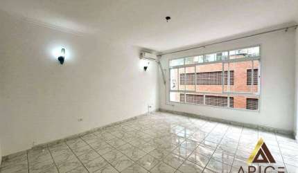 !!!OPORTUNIDADE!!! EXCELENTE APARTAMENTO NA QUADRA DA PRAIA com 117m² ÚTEIS - 02 DORMITÓRIOS - 01 VAGA DE GARAGEM por R$ 575 MIL - POMPEIA SANTOS/SP