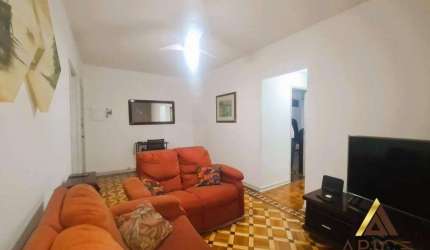 Apartamento com 2 dormitórios à venda, 67 m² por R$ 349.000,00 - Embaré - Santos/SP