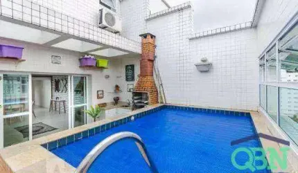 Cobertura com 3 dormitórios à venda, 208 m² por R$ 1.290.000,00 - Marapé - Santos/SP