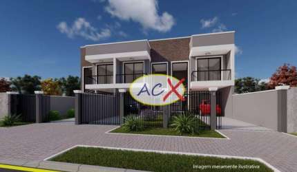 Sobrado com 3 dormitórios à venda, 133 m² por R$ 689.000,00 - Xaxim - Curitiba/PR