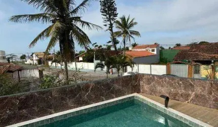 Casa com 3 dormitórios à venda, 128 m² por R$ 849.000,00 - Bopiranga - Itanhaém/SP