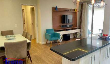 Apartamento com 2 dormitórios para alugar, 77 m² por R$ 4.400,00/mês - Centro - Itanhaém/SP
