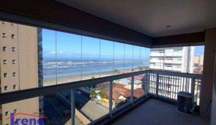 Apartamento com 2 dormitórios para alugar, 77 m² por R$ 4.000,00/mês - Centro - Itanhaém/SP