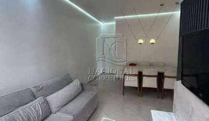 Apartamento Garden à venda, 3 quartos, 1 suíte, 1 vaga, Vila Homero Thon - Santo André/SP