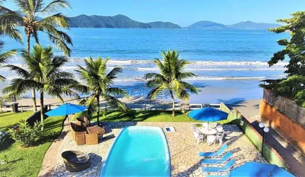 Casa com 9 quartos, Praia da Fortaleza, Ubatuba - R$ 6.5 mi, Cod: 2160