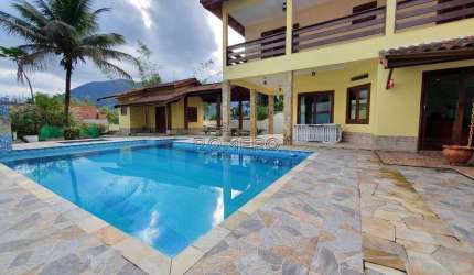 Casa de Condomínio com 5 quartos, Recanto Lagoinha, Ubatuba - R$ 2.6 mi, Cod: 1551