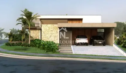 Casa Térrea de Esquina no Condomínio Cambarah | 245m² - 3 Suítes, Área Gourmet e Quintal Amplo