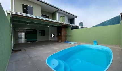 Sobrado alto padrão com piscina em Ipanema - PR