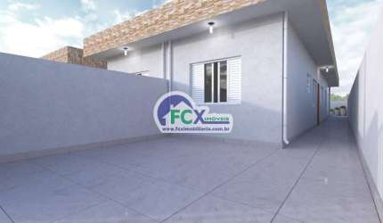 Casa para Venda em Mongaguá, Itaguaí, 2 dormitórios, 1 suíte, 2 banheiros, 2 vagas