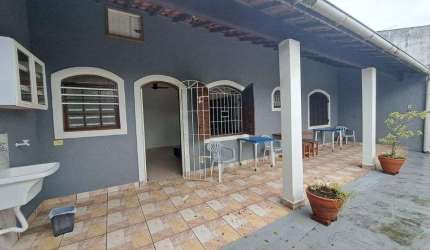 Casa para Venda em Itanhaém, Satelite, 1 dormitório, 1 banheiro, 10 vagas