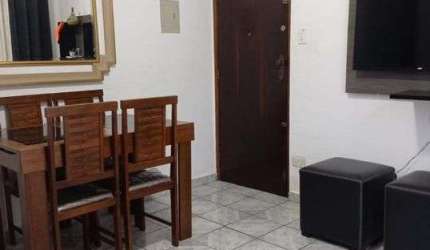 Apartamento para Venda em Praia Grande, Ocian, 1 dormitório, 1 banheiro, 1 vaga