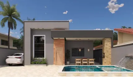 Casa para Venda em Itanhaém, Grandesp, 2 dormitórios, 1 suíte, 1 banheiro, 2 vagas