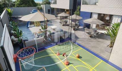 Apartamento com 1 dormitório à venda, 61 m² por R$ 544.243,00 - Coqueiral - Cascavel/PR