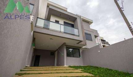 Sobrado com 3 dormitórios à venda, 116 m² por R$ 729.000,00 - Uberaba - Curitiba/PR