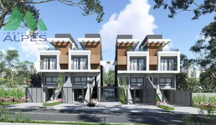 Sobrado com 3 dormitórios à venda, 212 m² por R$ 1.453.326,90 - Água Verde - Curitiba/PR