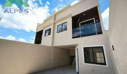 Sobrado com 3 dormitórios à venda, 116 m² por R$ 640.000,00 - Xaxim - Curitiba/PR