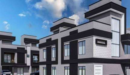 Sobrado com 3 dormitórios à venda, 104 m² por R$ 669.000,00 - Xaxim - Curitiba/PR