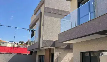 Sobrado com 3 dormitórios à venda, 122 m² por R$ 1.008.000,00 - Agua Verde - Curitiba/PR