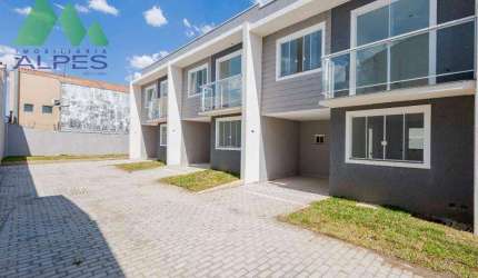 Sobrado com 3 dormitórios à venda, 78 m² por R$ 399.000,00 - Boqueirão - Curitiba/PR