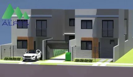 Sobrado com 3 dormitórios à venda, 69 m² por R$ 455.000,00 - Sítio Cercado - Curitiba/PR