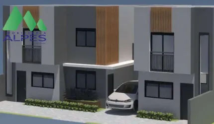 Sobrado com 2 dormitórios à venda, 62 m² por R$ 399.000,00 - Sítio Cercado - Curitiba/PR