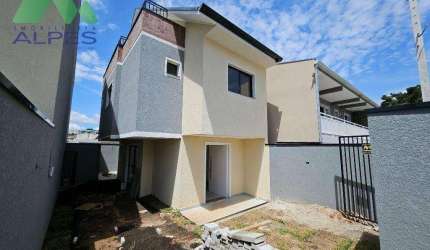 Sobrado com 3 dormitórios à venda, 118 m² por R$ 629.000,00 - Xaxim - Curitiba/PR