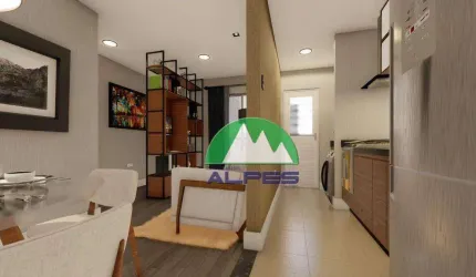 Apartamento à venda, 52 m² por R$ 441.957,00 - Santa Quitéria - Curitiba/PR