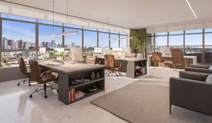 Sala Conjunto Comercial, com 2 Vagas, a Venda no Batel, Curitiba. REbrokers