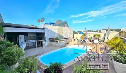 Cobertura à venda no Jardim Oceânico. Única. Pronta para morar.